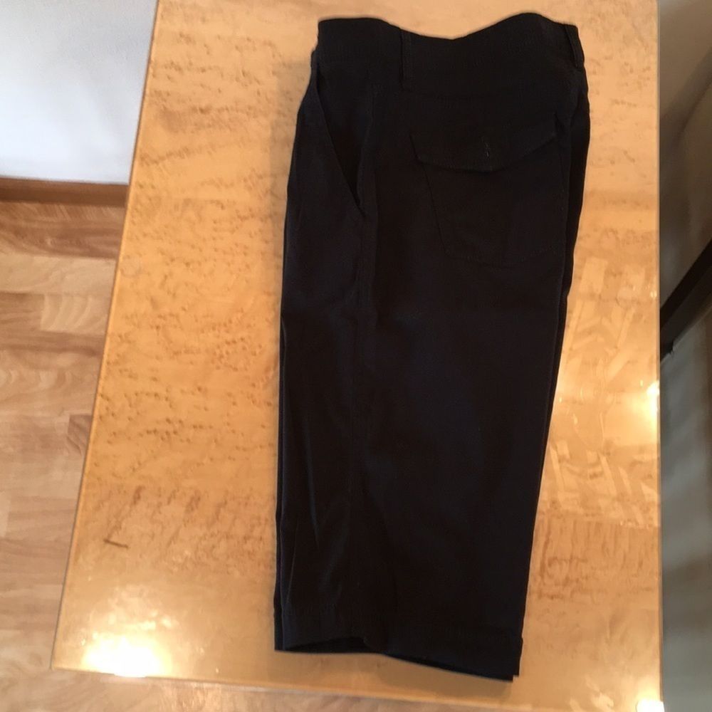 DKNY JEANS  Bermuda shorts black stretchy 10